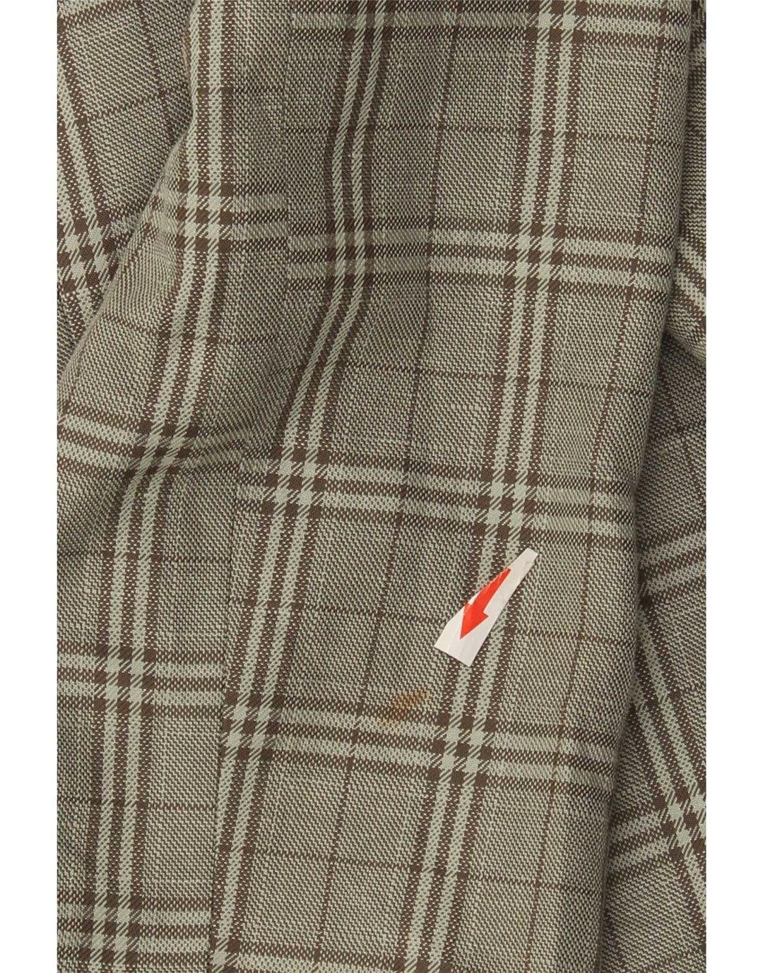 Topshop Chaqueta tipo blazer de doble botonadura para mujer UK 40 Medium Green Check