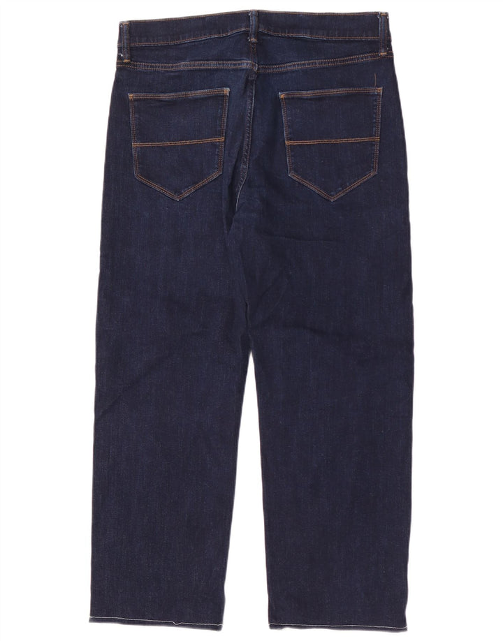 Marks & Spencer Jeans Sueltos para Hombre W32 L27 Algodón Azul Marino