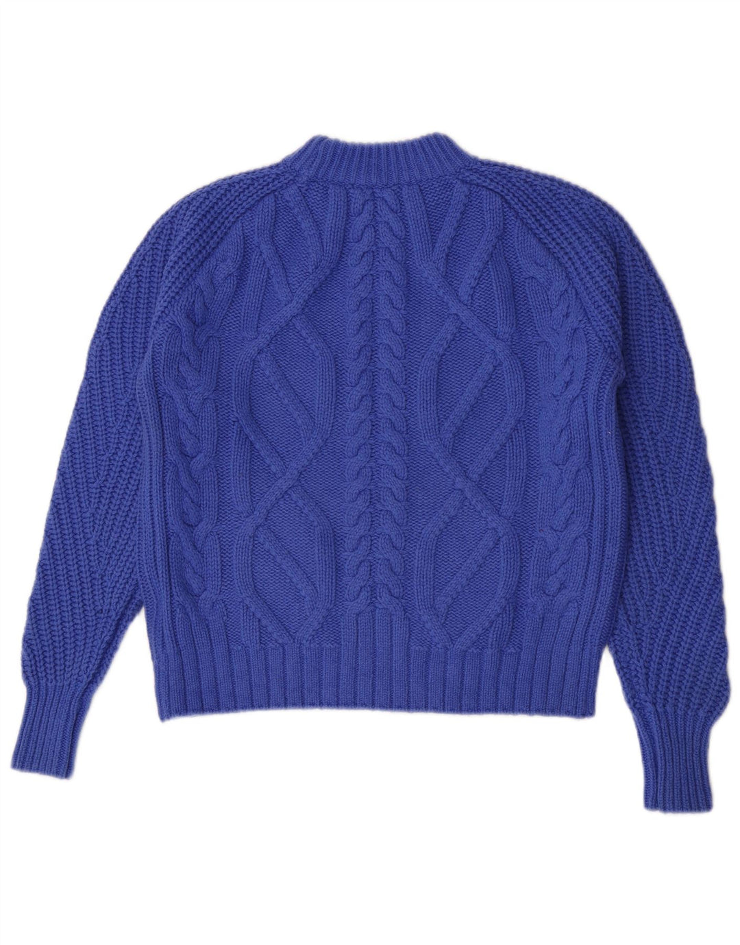 Marks & Spencer Suéter con cuello alto y autógrafo para mujer UK 8 Small Blue