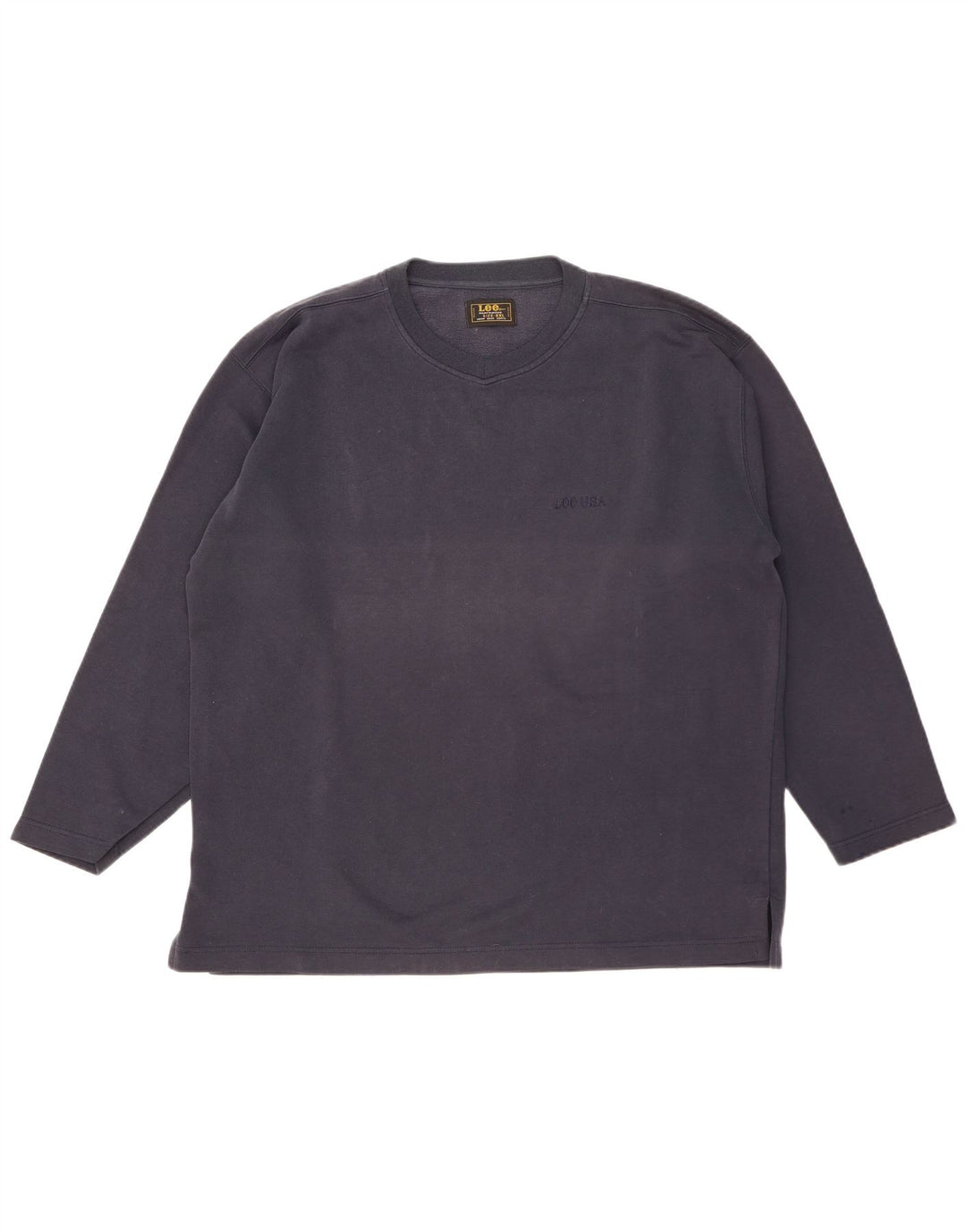 Lee Mens Sudadera Jumper 2XL Azul Marino