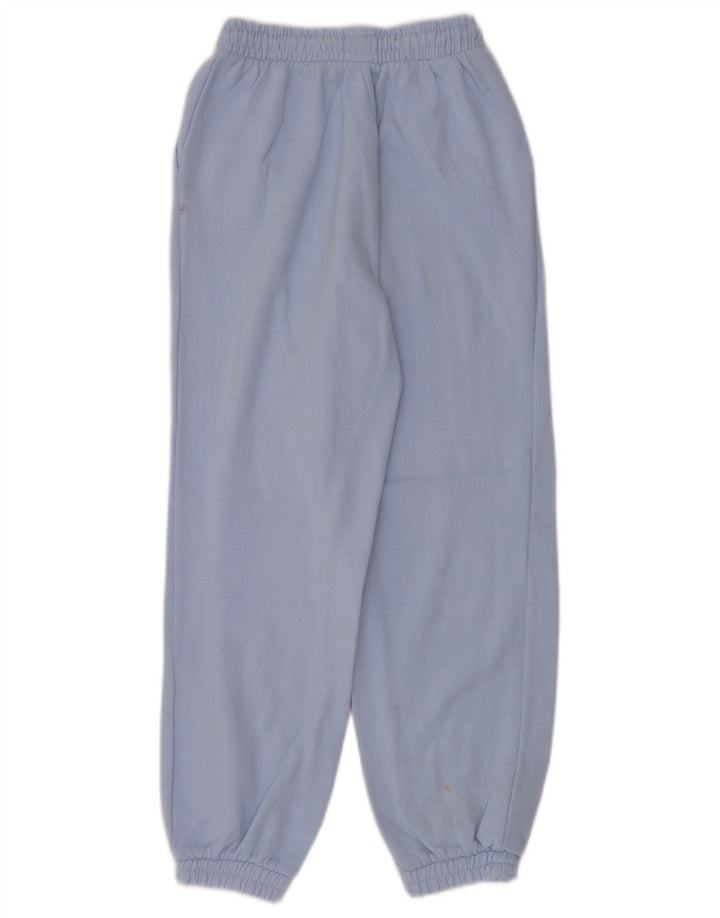Zara Mujer Chándal Pantalones Joggers UK 10 Small Azul Poliéster