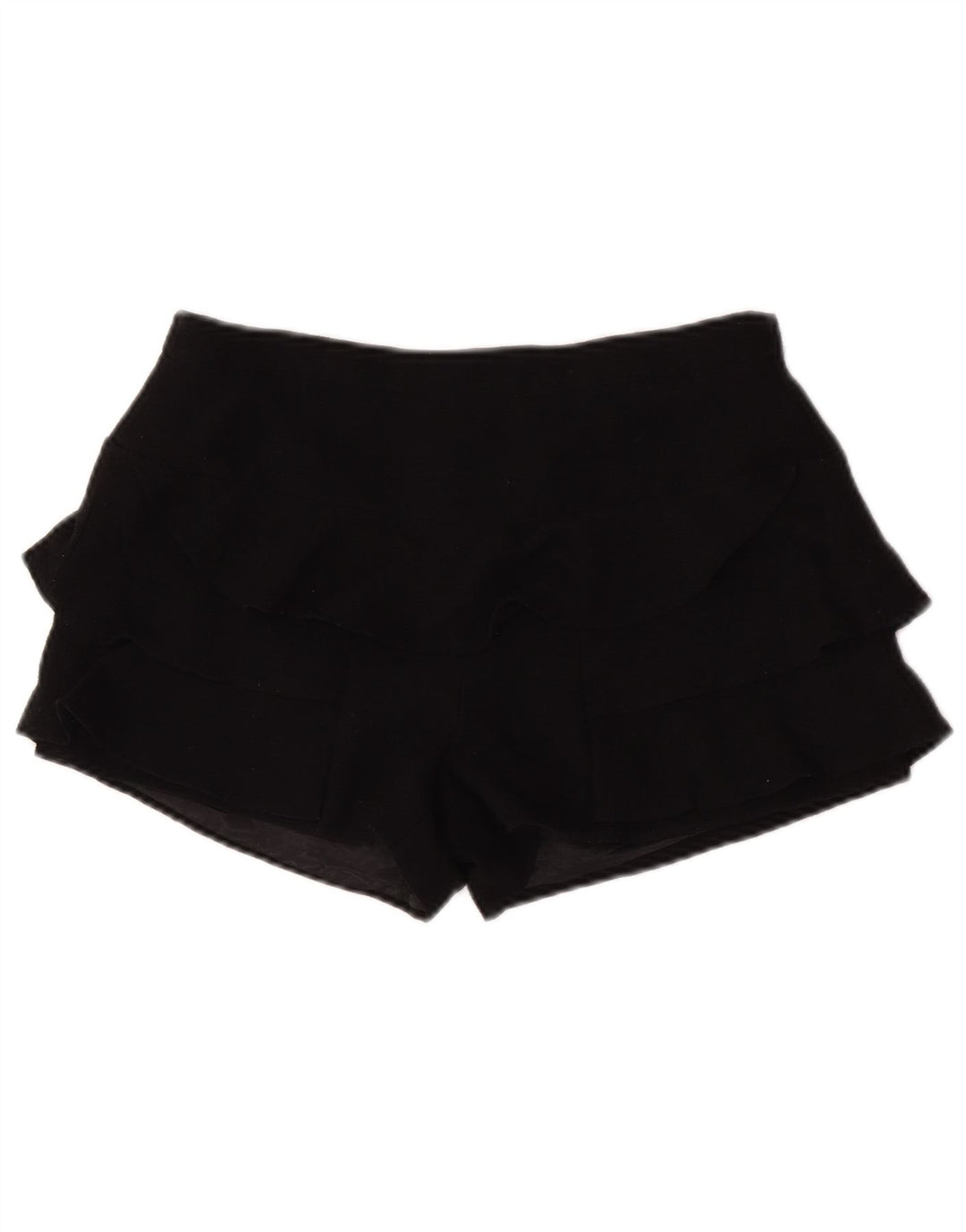 Zara Mujer Shorts Medium W28 Negro Poliéster