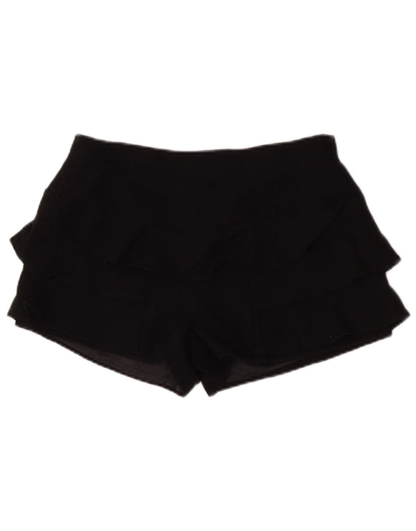 Zara Mujer Shorts Medium W28 Negro Poliéster