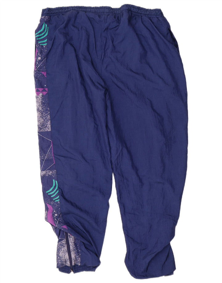 ORSO POETA Chándal Completo Hombre XL Poliamida Geométrica Azul Marino