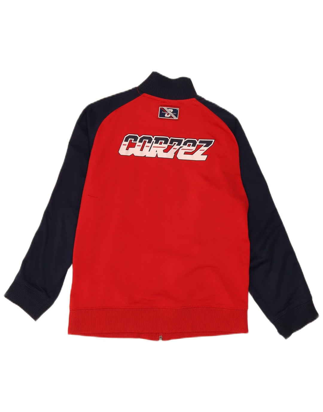 Nike - Chaqueta de chándal con gráfico para niños, 11-12 años, color rojo mediano