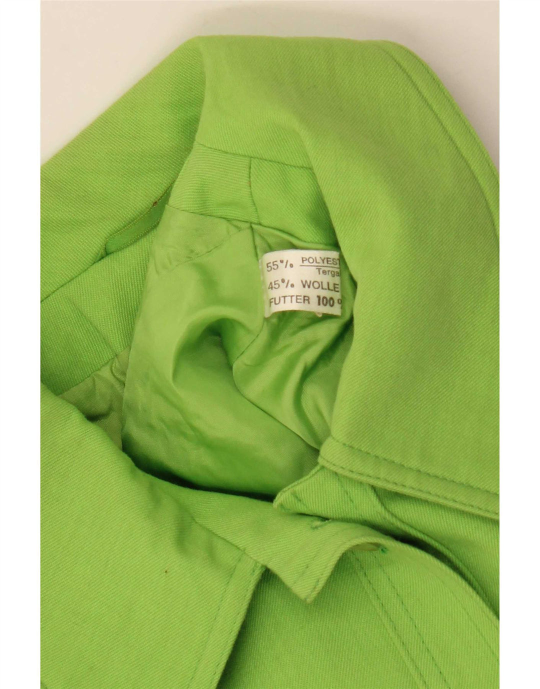 Gil Bret Chaqueta Bomber Corta para Mujer Reino Unido 44 Poliéster Verde Grande