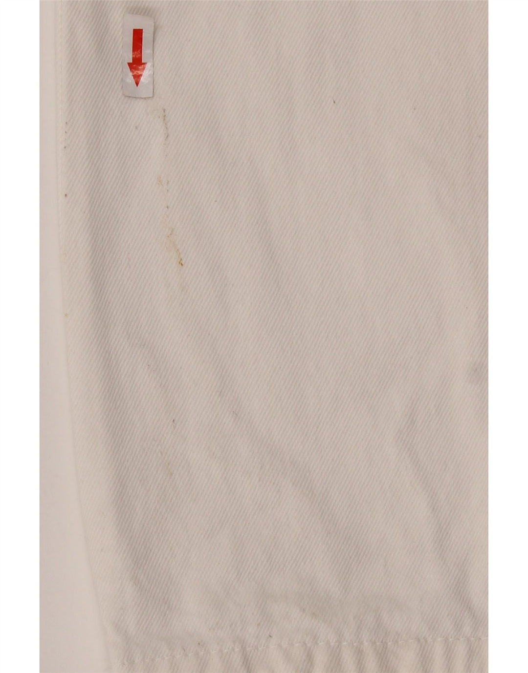 Zara Mujer Denim Mono UK 44 Grande Algodón Blanco