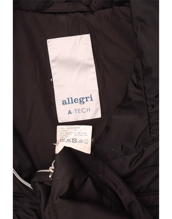 Allegri Chaqueta Acolchada Mujer IT 46 Grande Poliéster Negro