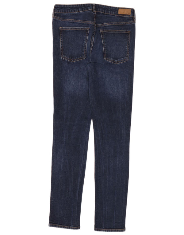 Vaqueros pitillo para mujer Fat Face UK 8 Small W28 L30 Azul marino Algodón
