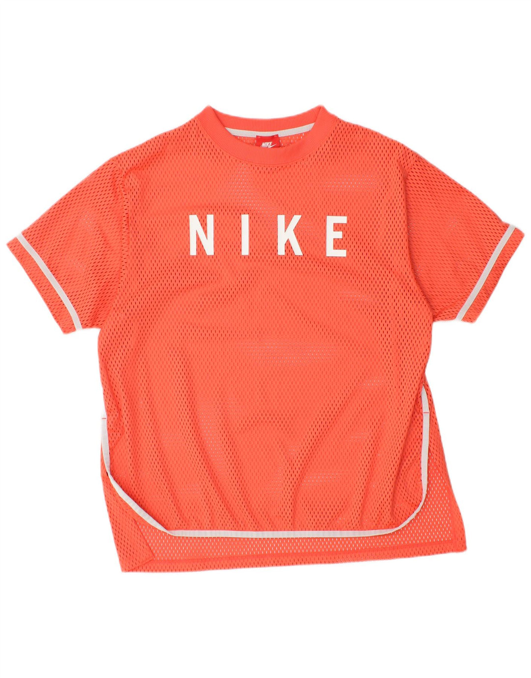 Nike Camiseta gráfica para hombre Top grande Naranja Poliéster