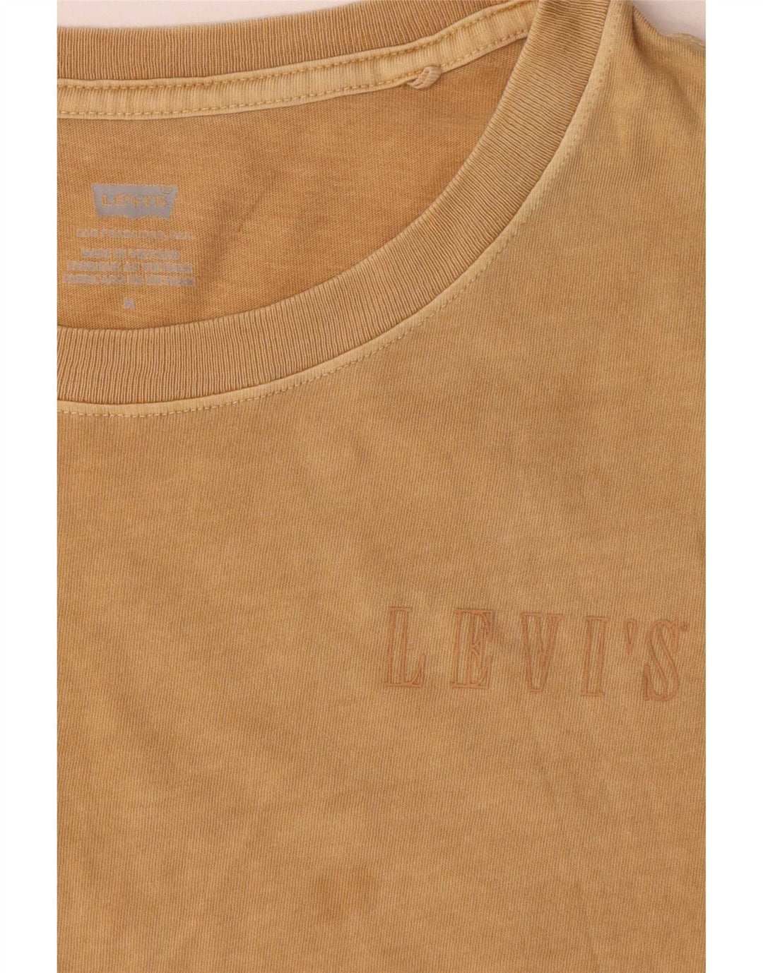 Levi's Camiseta para mujer Top UK 44 Algodón beige medio