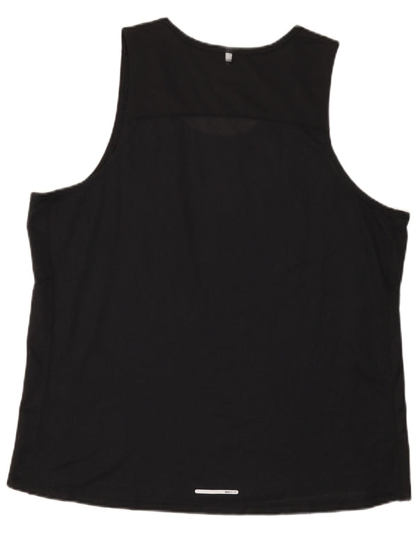 Nike Hombre Dri Fit Chaleco Top XL Negro