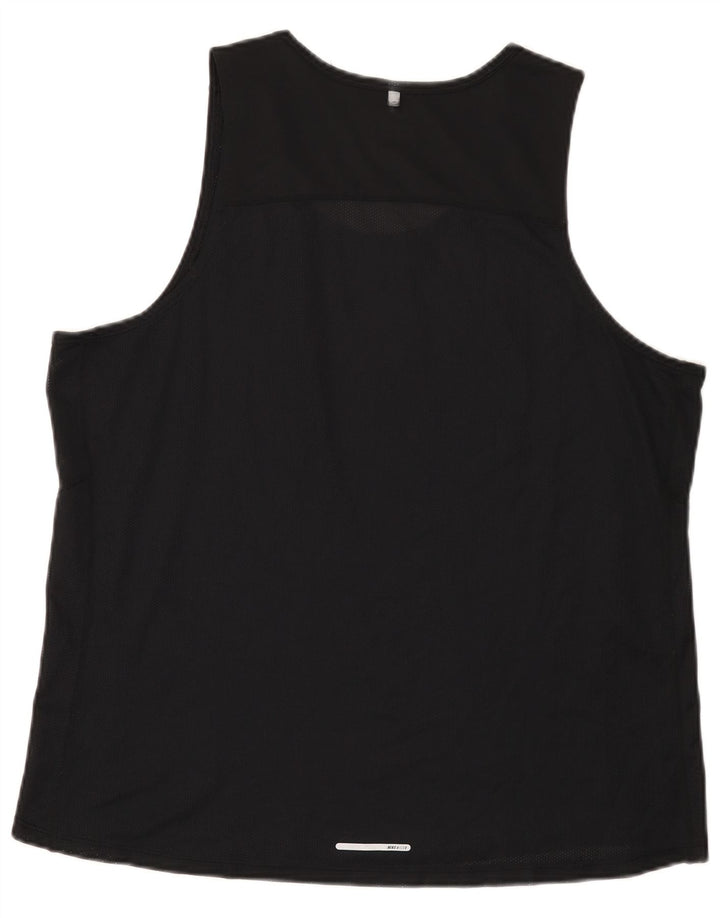 Nike Hombre Dri Fit Chaleco Top XL Negro