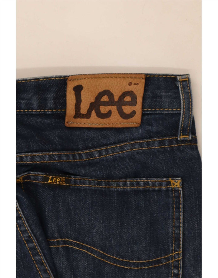 Vaqueros Rectos Lee Hombre W30 L31 Azul Marino