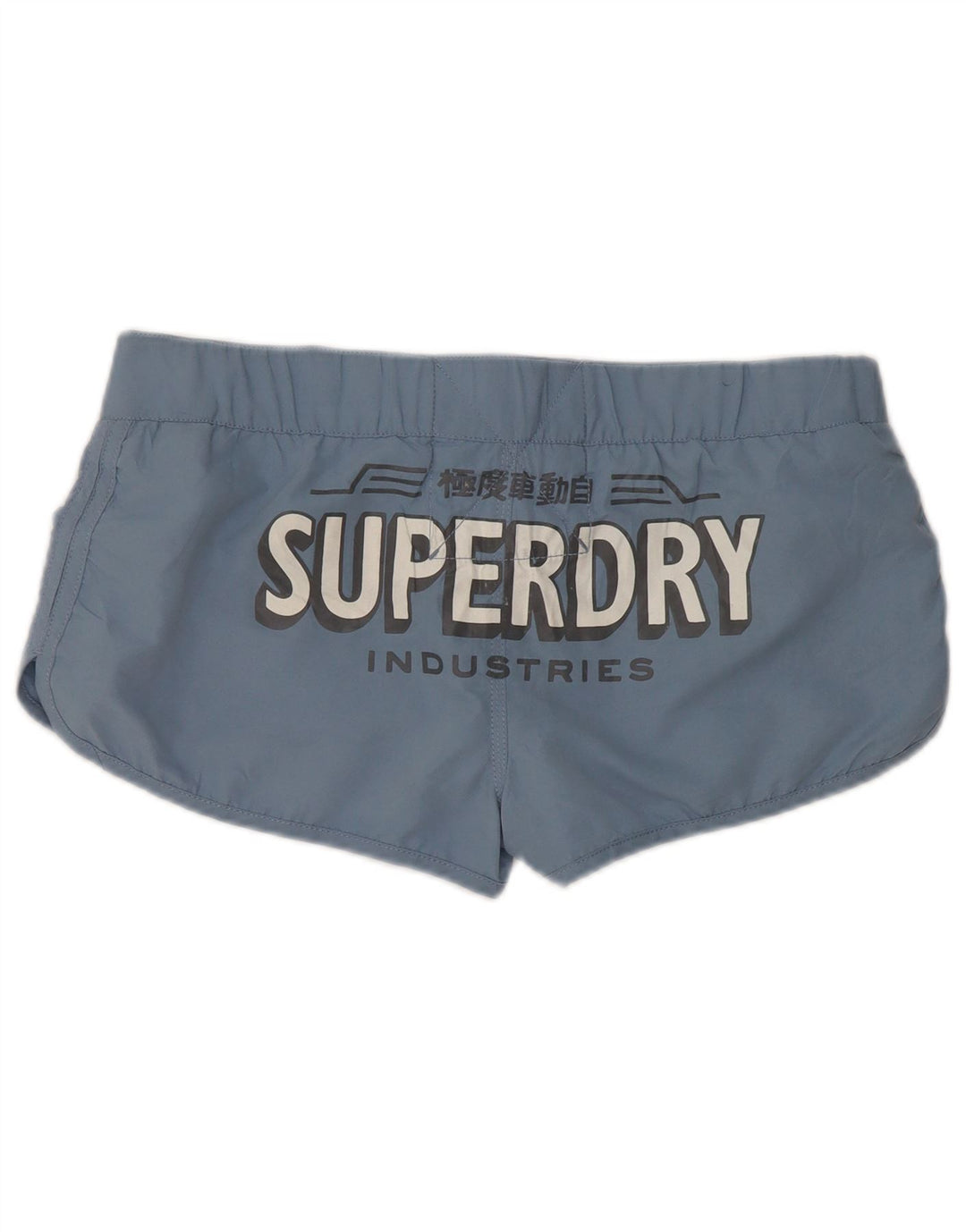 Superdry Shorts De Baño Gráficos Para Mujer UK 46 Poliéster Azul Grande