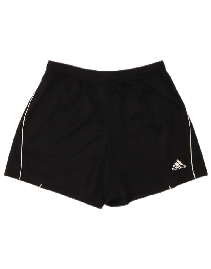 ADIDAS Pantalones cortos deportivos Climalite para mujer UK 14 Mediano Negro Poliéster