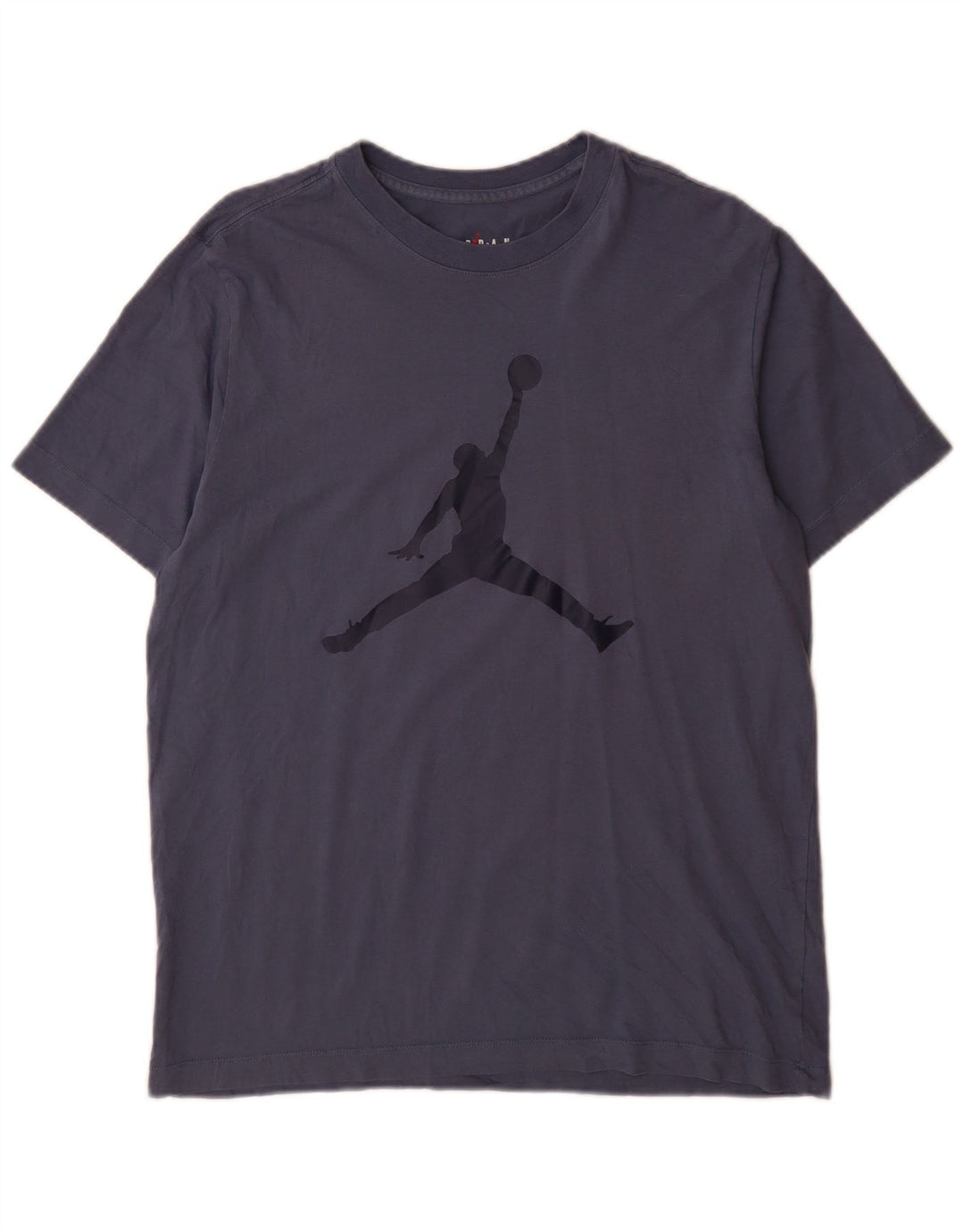 Jordan - Camiseta gráfica para hombre, parte superior de algodón azul marino mediano