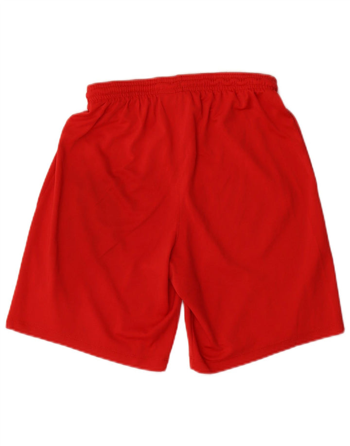 Nike Dri Fit Slim - Pantalones cortos deportivos para hombre (poliéster), color rojo
