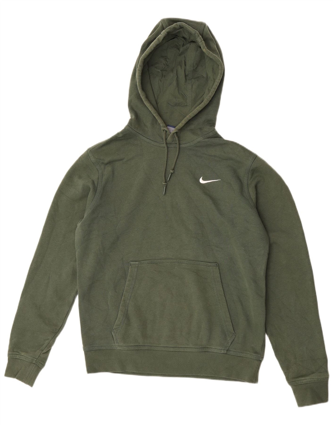 Sudadera con capucha Nike para hombre - Jersey de algodón verde medio