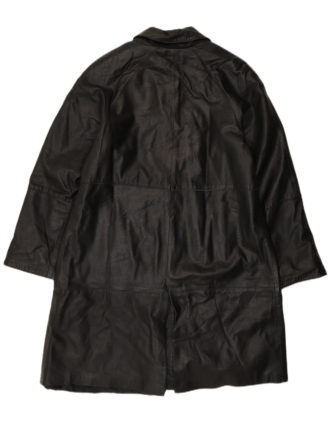 Olivieri Abrigo de piel Venezia para mujer IT 48 XL Cuero negro