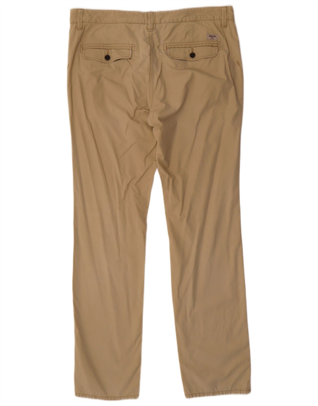 TIMBERLAND Pantalón chino slim fit para hombre W35 L32 Algodón beige