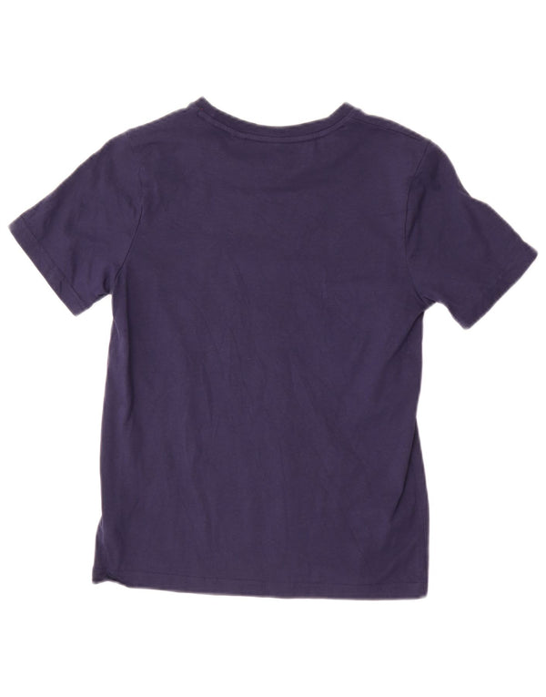 Timberland Camiseta para niño Top 11-12 años XS Azul Marino Colorblock Algodón