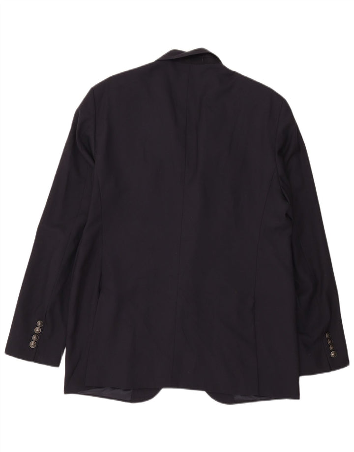 Polo Ralph Lauren Chaqueta tipo blazer de 2 botones para hombre IT 54 XL Lana azul marino