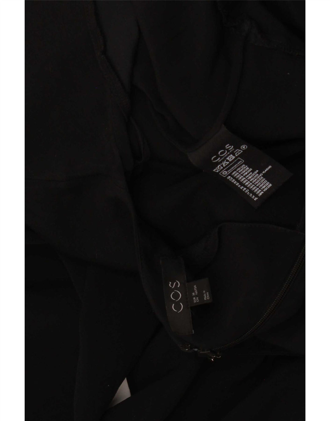 Cos Mono para mujer EU 38 Viscosa negra mediana