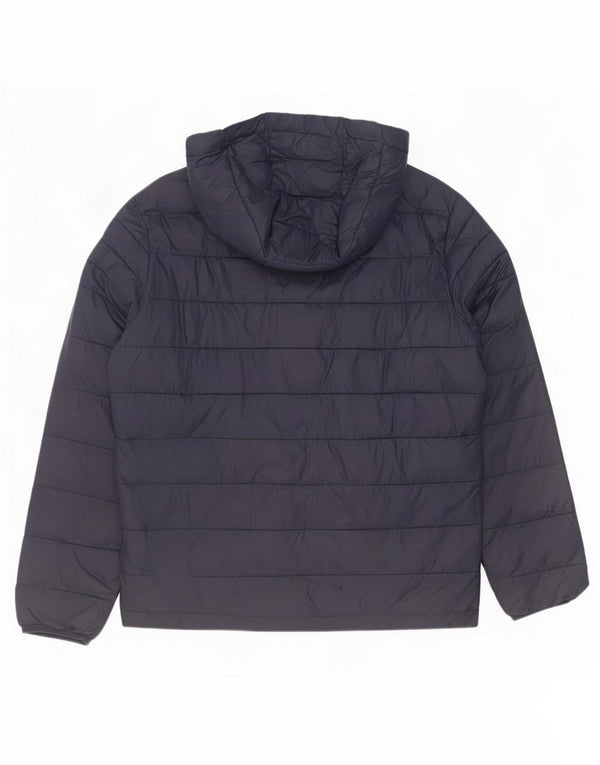 Jack & Jones Chaqueta acolchada con capucha para hombre UK 40 Large Nylon azul marino
