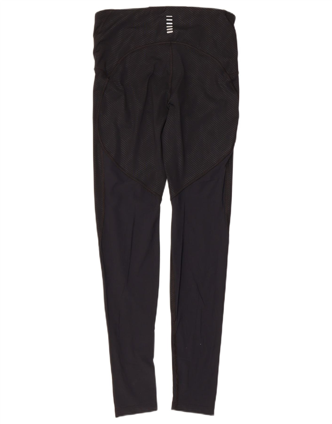 Under Armour Leggings para mujer UK 44 Mediano Nylon a rayas negras
