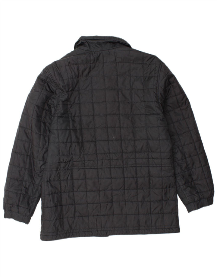 BELFE & BELFE Chaqueta acolchada para mujer UK 40 Mediana Poliéster negro