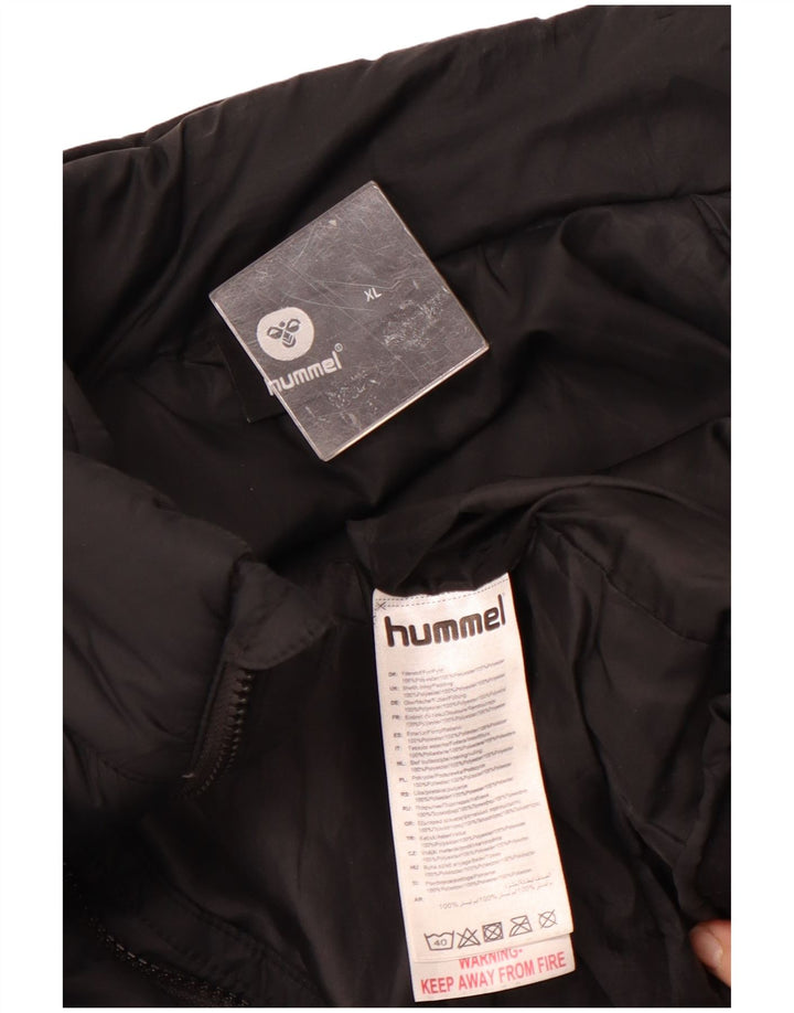 Hummel Chaqueta acolchada para hombre UK 42 XL Poliéster negro