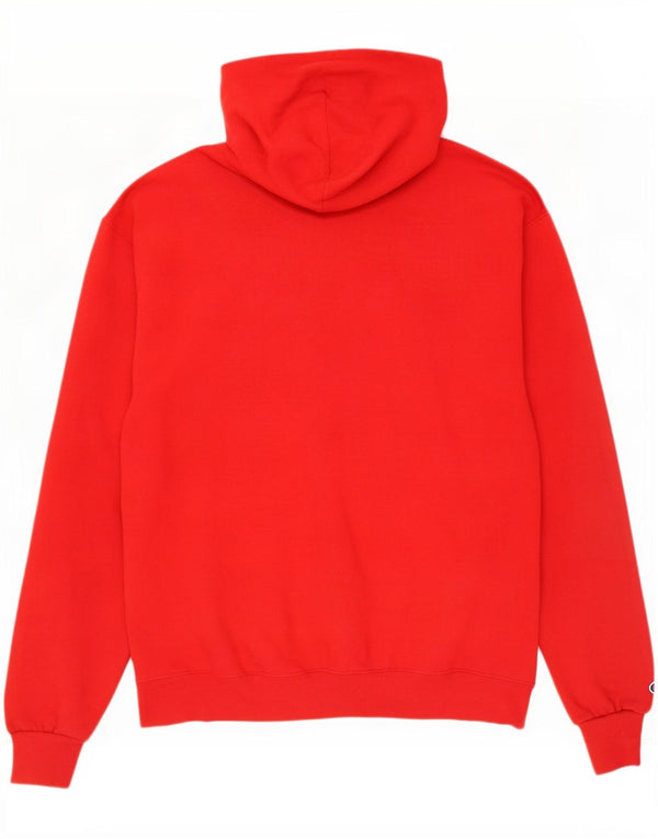 Champion Sudadera con capucha gráfica para hombre XL Algodón rojo