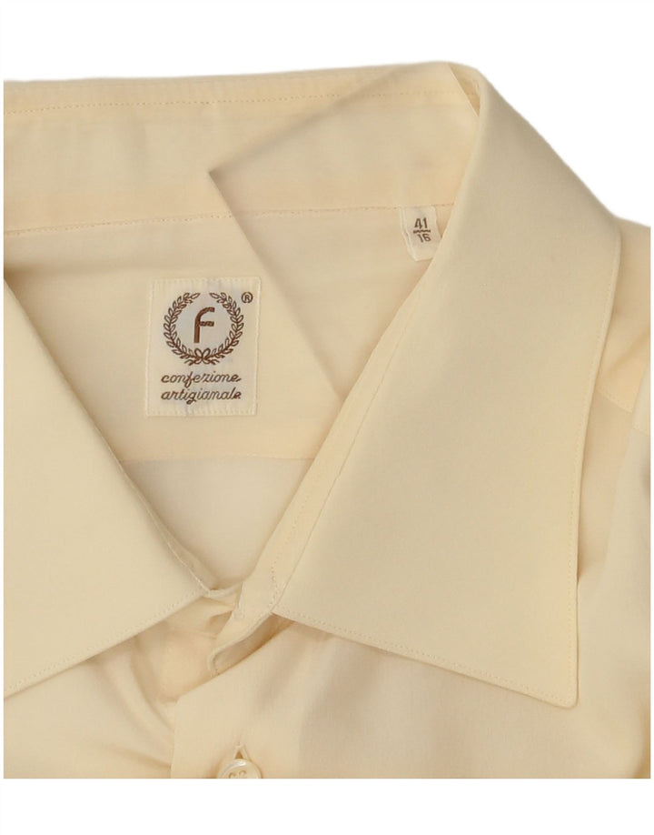 Camisa vintage para hombre talla 41 grande blanquecino