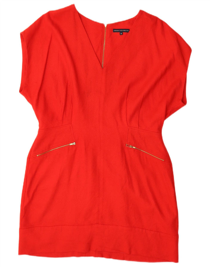 Vestido tubo para mujer de French Connection UK 46 Poliéster rojo grande