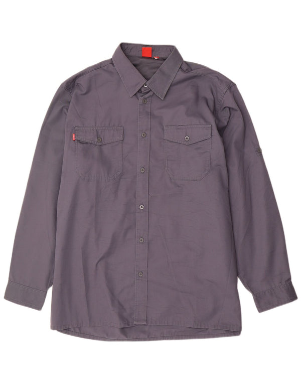 Engelbert Strauss Camisa para hombre 2XL Poliéster morado