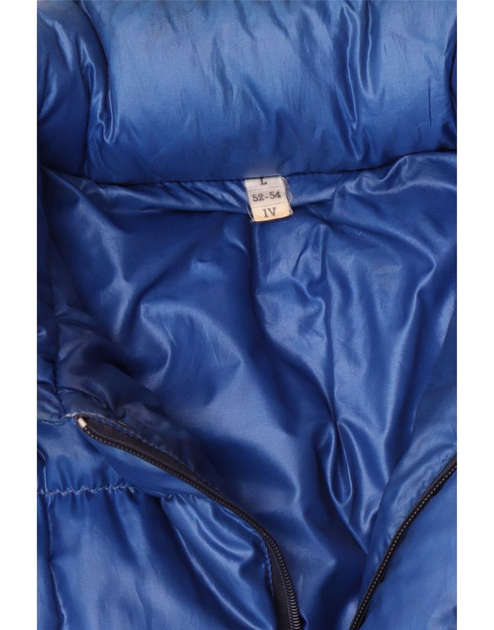 Ciesse Piumini Chaqueta acolchada con capucha para hombre UK 40 Large Blue