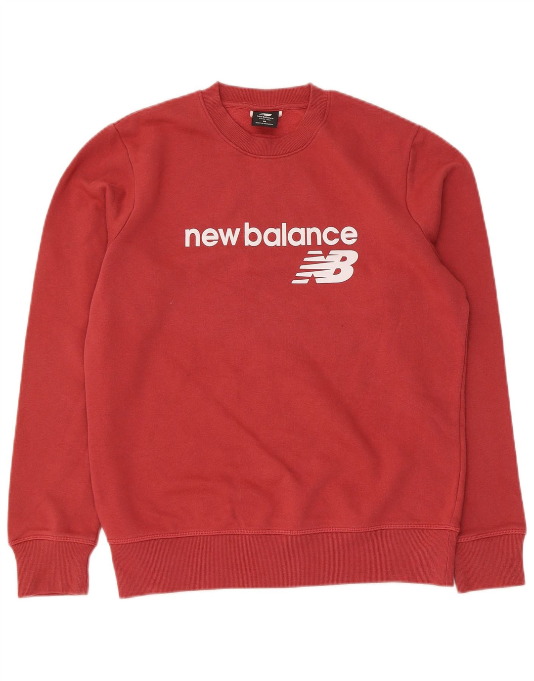 New Balance Sudadera gráfica para mujer Jumper UK 14 Medium Red