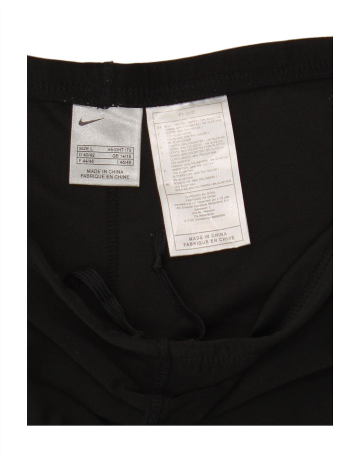 Nike Leggings para mujer Reino Unido 14/16 Grande Negro Poliéster