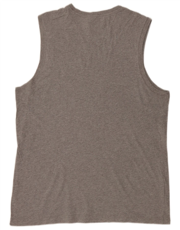 CHAMPION Top sin mangas gráfico para hombre 2XL Gris