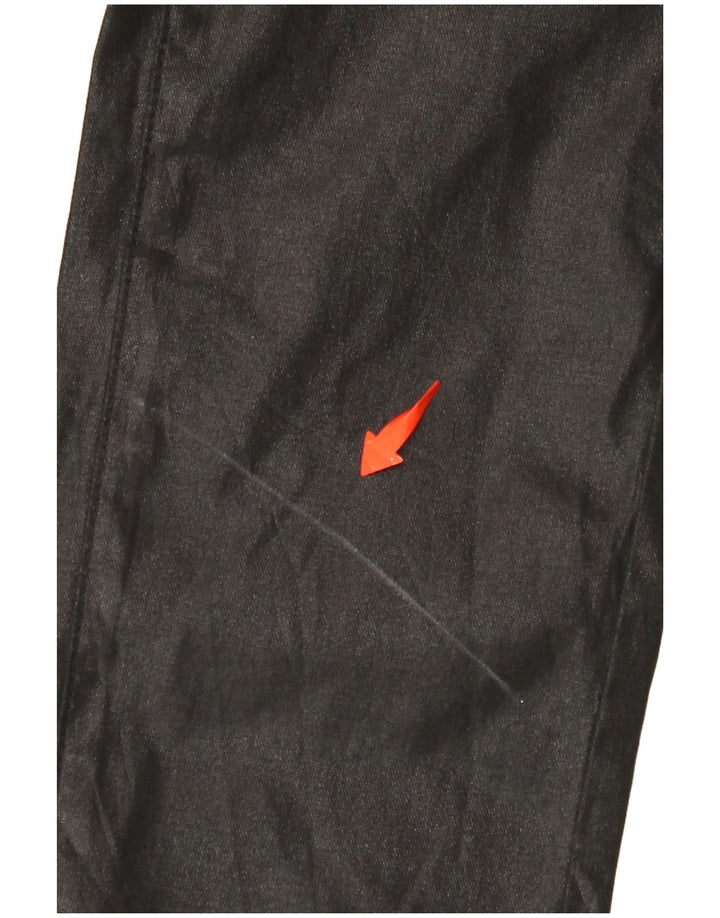 MOSSIMO Pantalones casuales ajustados para mujer US 6 Medium W30 L32 Algodón negro