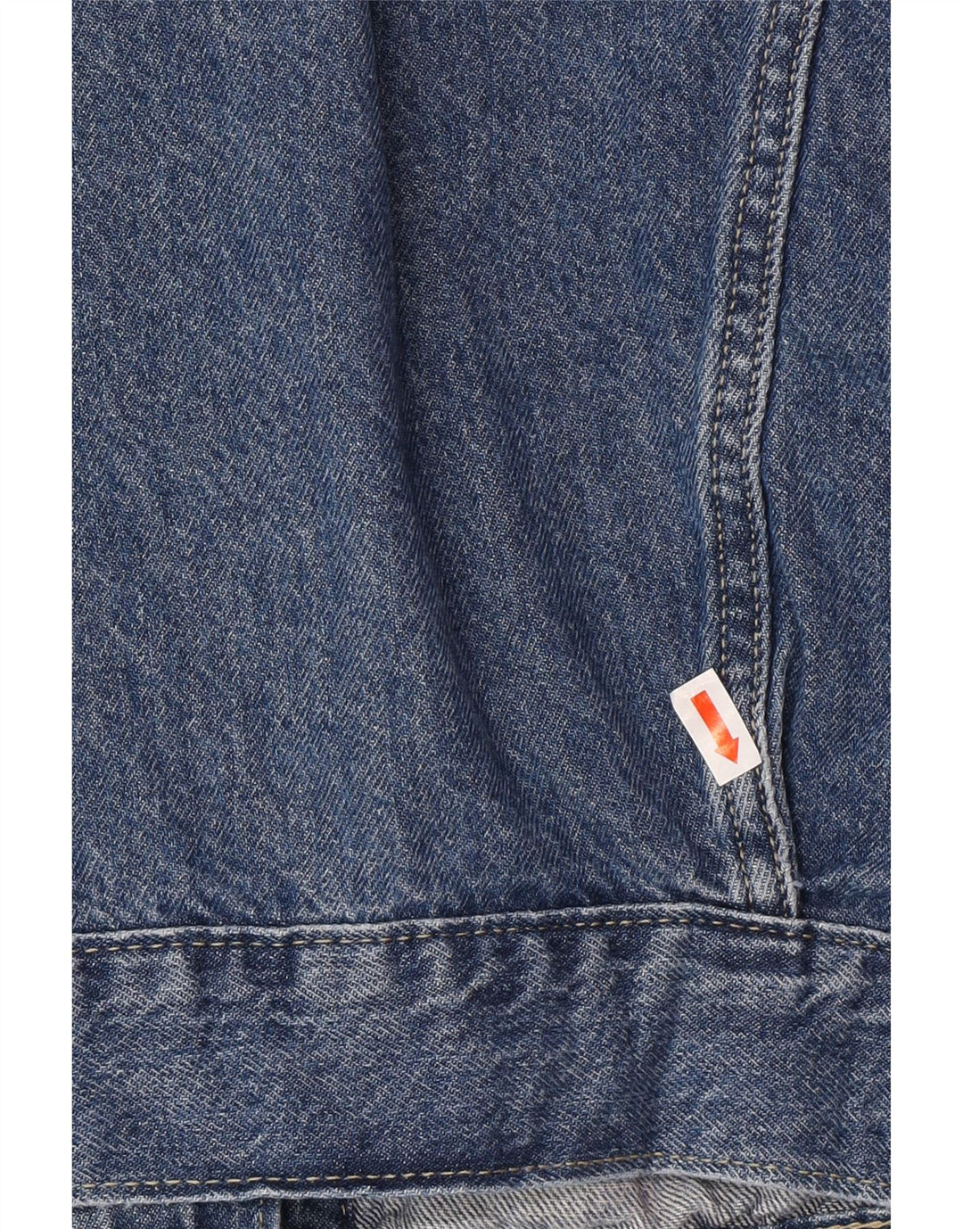 LEVI'S Womens Denim Jacket UK 16 Large Blue Cotton