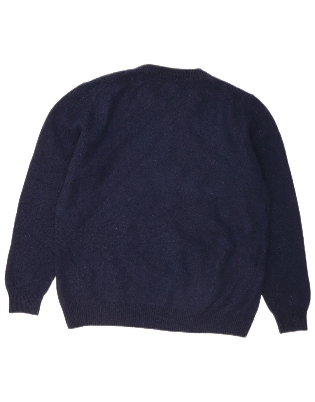Marks & Spencer Suéter tipo jersey con cuello redondo en azul Harbor para hombre Azul marino mediano