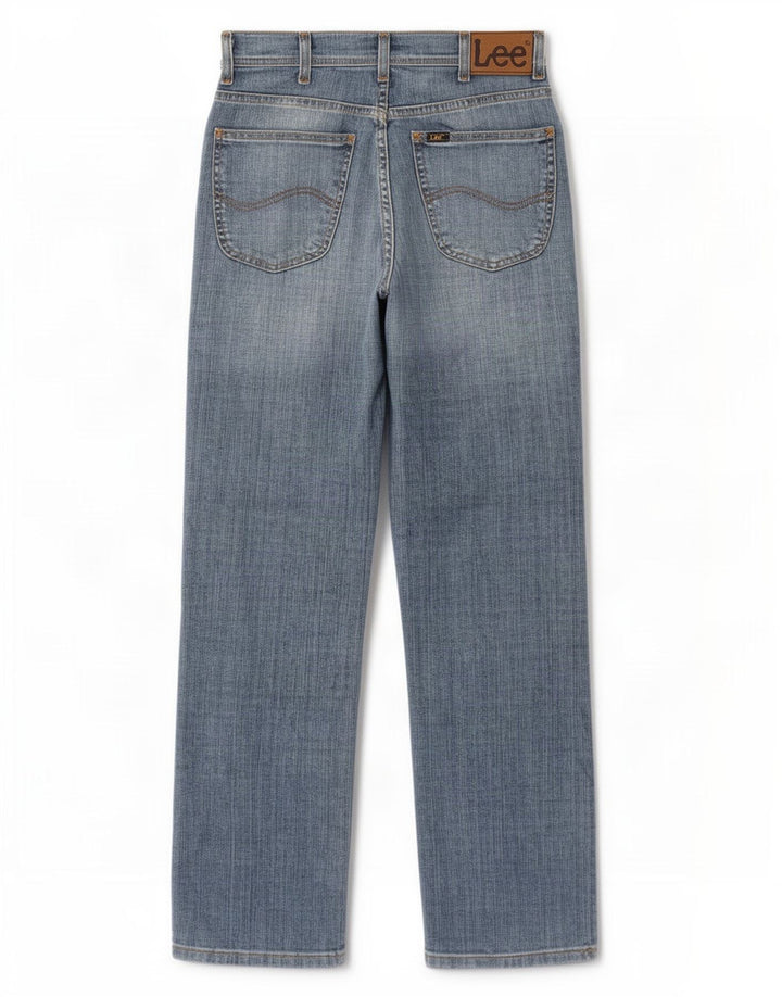 Lee Vaqueros Rectos Brooklyn Para Hombre W30 L32 Algodón Azul