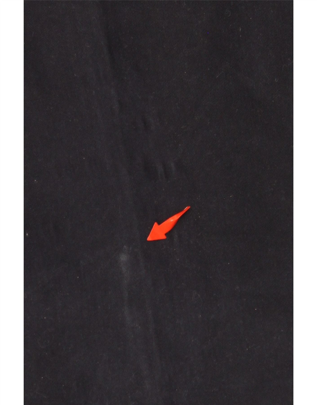 ARMANI Pantalón chino recto para hombre EU 52 XL W36 L36 Azul marino Algodón