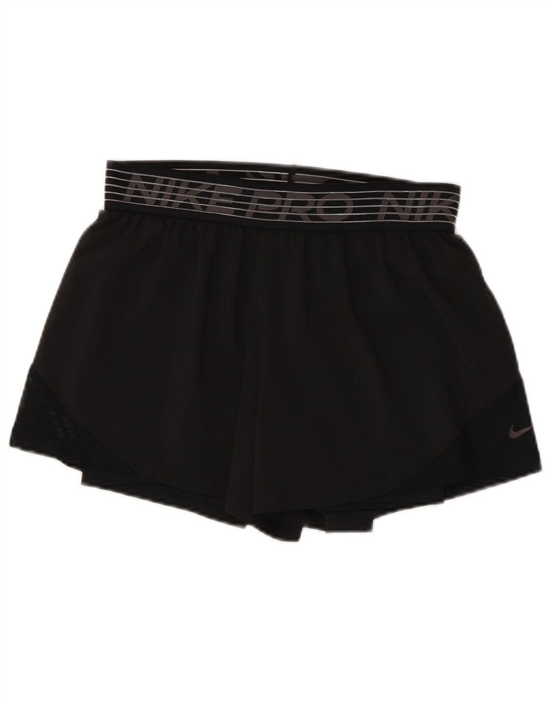 Nike - Pantalones cortos deportivos con gráficos para mujer, talla 40, talla M, color negro