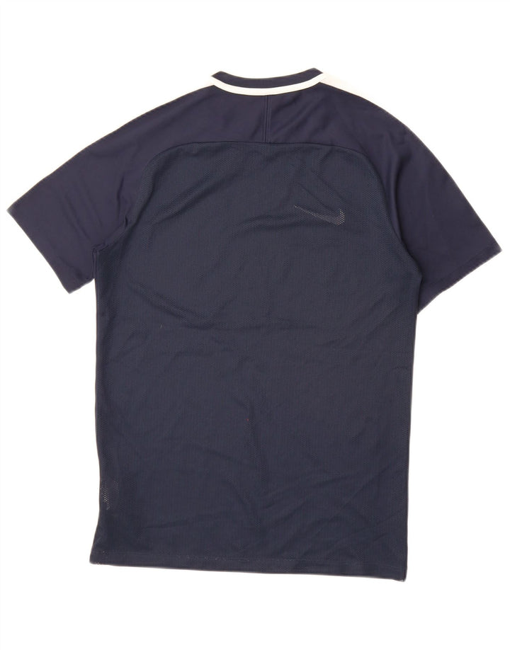 Camiseta Nike Dri Fit para hombre Top Small Azul marino Poliéster