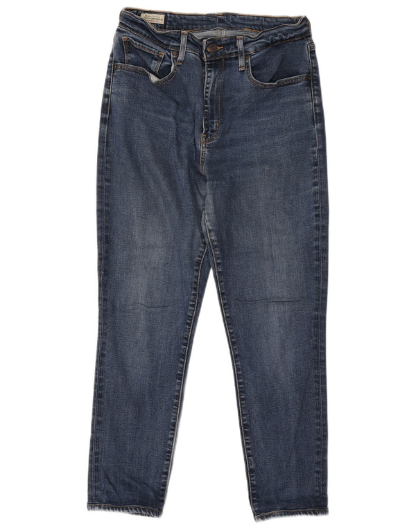 Levi's Vaqueros Cortos De Cintura Alta Para Mujer W28 L25 Azul