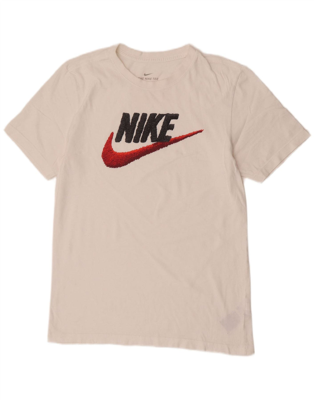 Nike - Camiseta gráfica para hombre, talla pequeña, algodón blanco