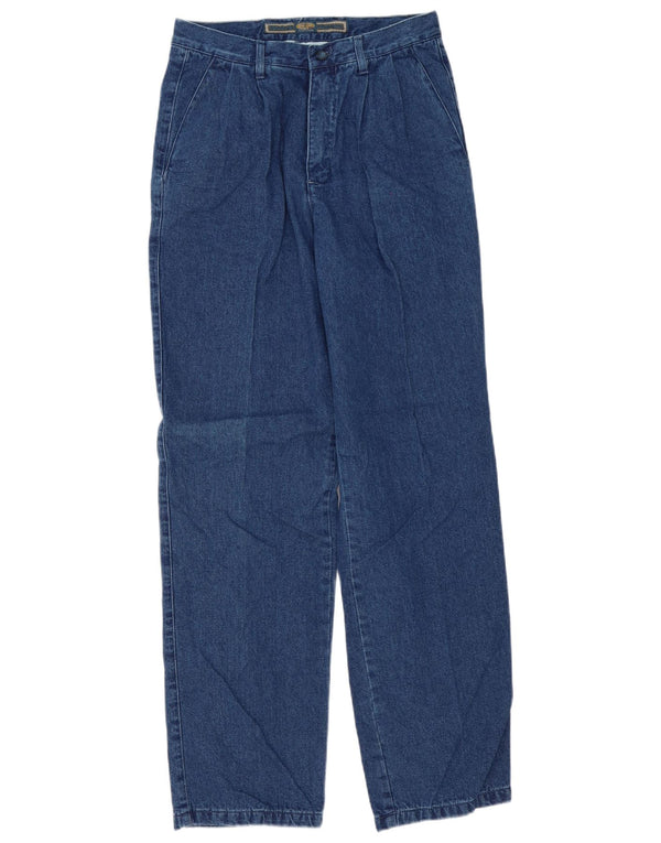 Proyecto europeo Jeans rectos para hombre IT 46 Small W30 L34 Algodón azul